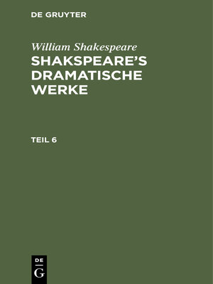 cover image of William Shakespeare